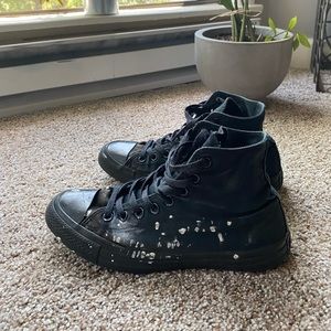 Paint splatter converse